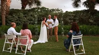 Destin Florida Wedding Ceremony at Silver Shells Resort | Hannah + Zion