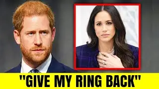 PRINCE HARRY IS FURIOUS! Kicks Meghan OUT Of Montecito And Forced Her To Return Wedding Ring