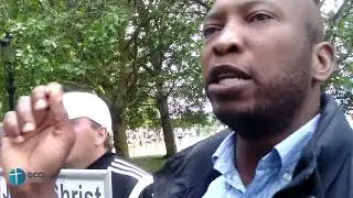 Allah   the pagan god @ Speakers Corner