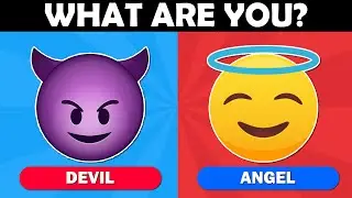 Вы ангел или дьявол? Тест на личность 😇😈