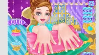 Ice Princess Nails Salon | Princess Games | Elsa Games | Game for kids