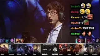 NRG vs MAD | 2023 Worlds Swiss Stage Day 4 | Twitch VOD with Chat