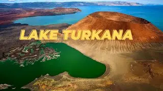 Lake Turkana Nabuyatom Crater | Helicopter Landing