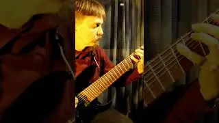 Dark Abyss Salvation - Bass strings mode #8strings #metal #Shorts #youtubeshorts