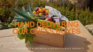 Hand Delivering Chefs Boxes to Our Local Community