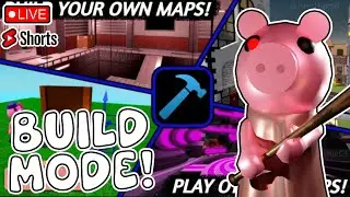 PLAYING YOUR BUILD MODE MAPS! | PIGGY BUILD MODE SHORTS LIVE 🔴