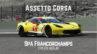 Assetto Corsa | Chevrolet C7R GTE @Spa | 2:14.7 +Setup