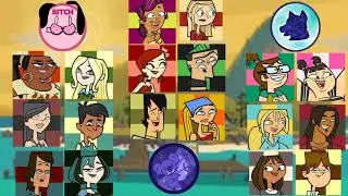 orden de eliminacion de Drama total Caos al ataque (segunda temporada de mí camp)