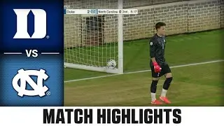 Duke vs. North Carolina Match Highlights | 2025 ACC Men's Soccer