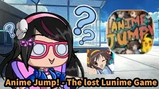 Old Lunime Games - Anime Jump! LOST GAME FOUND (no commentary)