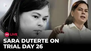 Sara Duterte TRIAL LIVE: Sara Duterte Appears At ICC As Murder Trial Preparation Begins