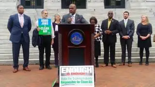 Clean & Healthy Ports Rally in Newark - Mayor Ras Baraka