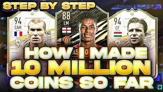 HOW I MADE 10 MILLION IN FIFA 21 SO FAR! STEP BY STEP PROCESS!