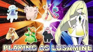 OUR STARTER IS BUNEARY! TRYING TO BEAT ULTRA MOON WITH LUSAMINE'S TEAM! | Pokemon Ultra Moon Ep. 1