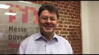 Michael Mandel (Messe Dusseldorf Moscow) talking about А+А 2017