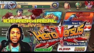 HeroVersus | iDerek4Real Plays | Training & Arcade Mode | HeroVS
