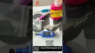 How to swap motor pinion gear