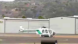 Spectacular! Helicopter avoids a crash with the autorotation