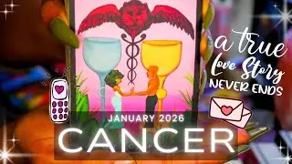 CANCER💞 AT LAST YOUR LOVE HAS COME ALONG‼️ & A $50,000 BLESSING‼️😮NEVER A DULL MOMENT‼️ JANUARY 2026