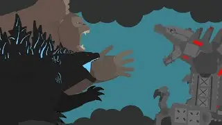 Pubg mobile: Godzilla and Kong vs Mechagodzilla / Anima&ccedil;&atilde;o Stick nodes