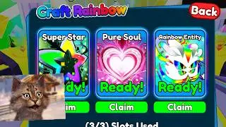 CRAFTING THE STRONGEST RAINBOW PET IN TAP SIMULATOR