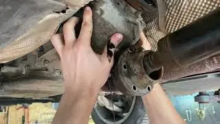 Замена дифференциала Torsen Audi A4 B7 quattro.