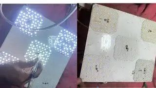 How to make led light repair at home| power saving light led energy saving | party light