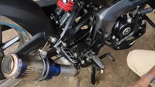 Palsar NS 125 SC project exhaust Installation Full system jast sound wow 😍