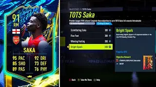 HOW TO COMPLETE TOTS SAKA OBJECTIVES FAST! ⭐ FIFA 22 ULTIMATE TEAM
