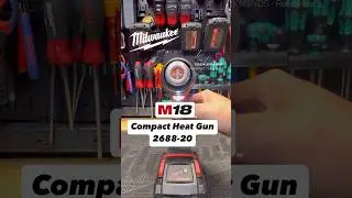 Meet the Milwaukee  M18 Compact Heat Gun 2699-20. Perfect for tackling hot tasks.