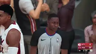 NBA 2K19 Season Mode Game 63 Miami Heat vs Atlanta Hawks Part 1