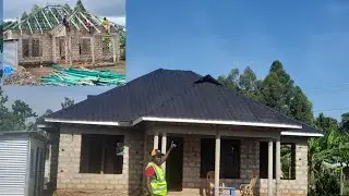 Кровельные работы в трехкомнатном доме в деревне @judithdownthevillages