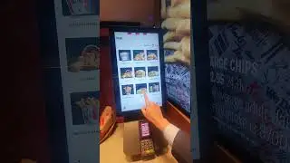 KFC Australia's self ordering kiosk #kfc #automate #menu