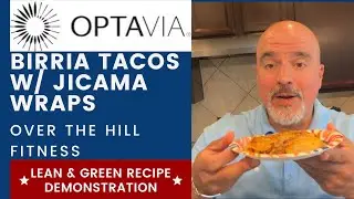 LEAN AND GREEN RECIPE//BIRRIA TACOS W/ JICAMA WRAPS//5&1