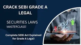 SEBI Act 1992 | Section 11A to Section 12 | SEBI Grade A Legal | SEBI Grade A | Legal stream |