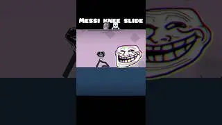 stickman dismount knee slide | troll face edit 🗿#gaming#messi #football#cr7 #ronaldo