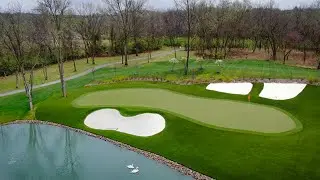 Kansas City one-hole golf course is replica of the 12th hole at Augusta National Golf Club
