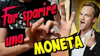 MAGIA VISUALE CON MONETA Tutorial | FAR SPARIRE E RIAPPARIRE UNA MONETA | Visual coin trick
