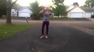 Chug a jug gymnastics challenge!