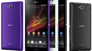Домашний обзор Sony Xperia c2305 4 ядра -  Home overview Sony Xperia c2305 4 cores