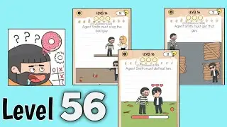 Brain Test 5 Level 56 Walkthrough Solution Gameplay