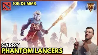 HIPERFOCO EM PHANTOM LANCER CARRY no Patch 7.40B... #dota2 #dota2brasil