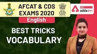 Best tricks | Vocabulary | English | AFCAT & CDS Exams Preparation 2020