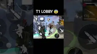 t1 LOBBY TURNAMENT BEST HIGH LIGHT 🚨 FREE FIRE #viral#shorts#FF#ffturnament