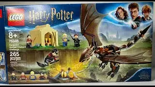 Lego 75946 Hungarian Horntail Triwizard Challenge Time Lapse Build