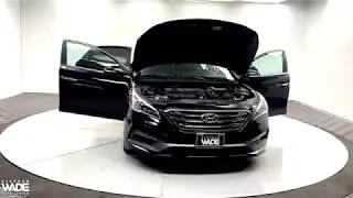 2017 Hyundai Sonata Sport FWD 2.4L I4 DGI DOHC 16V PZEV 185hp - CARFAX One-Owner.