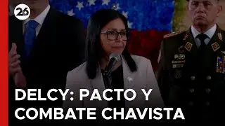 🚨 VENEZUELA | Delcy Rodríguez homenajeó a los caídos del 7 de enero