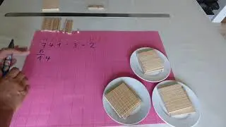 schriftliche Division  - Mathe 4. Klasse