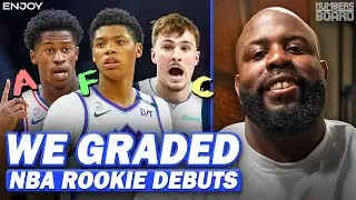We Graded the Rookie Debuts from NBA Opening Week | Numbers On The Board