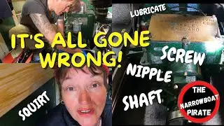 ENGINE ROOM Narrowboat Nightmare | DODGY SHAFT [Ep 8]